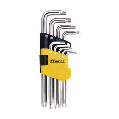 TORX ΣΕΤ ΜΕ ΤΡΥΠΑ ΜΑΚΡΙΑ 9τμχ FF