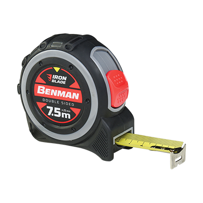 ΜΕΤΡΟ IRON BLADE ΔΙΠΛΗ ΟΨΗ 7,5mx25mm