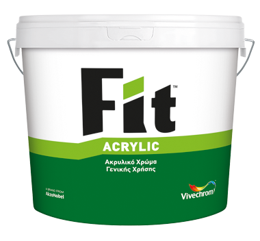ΠΡΟΣΦ.FIT ACRYLIC{30}WHITE 9L